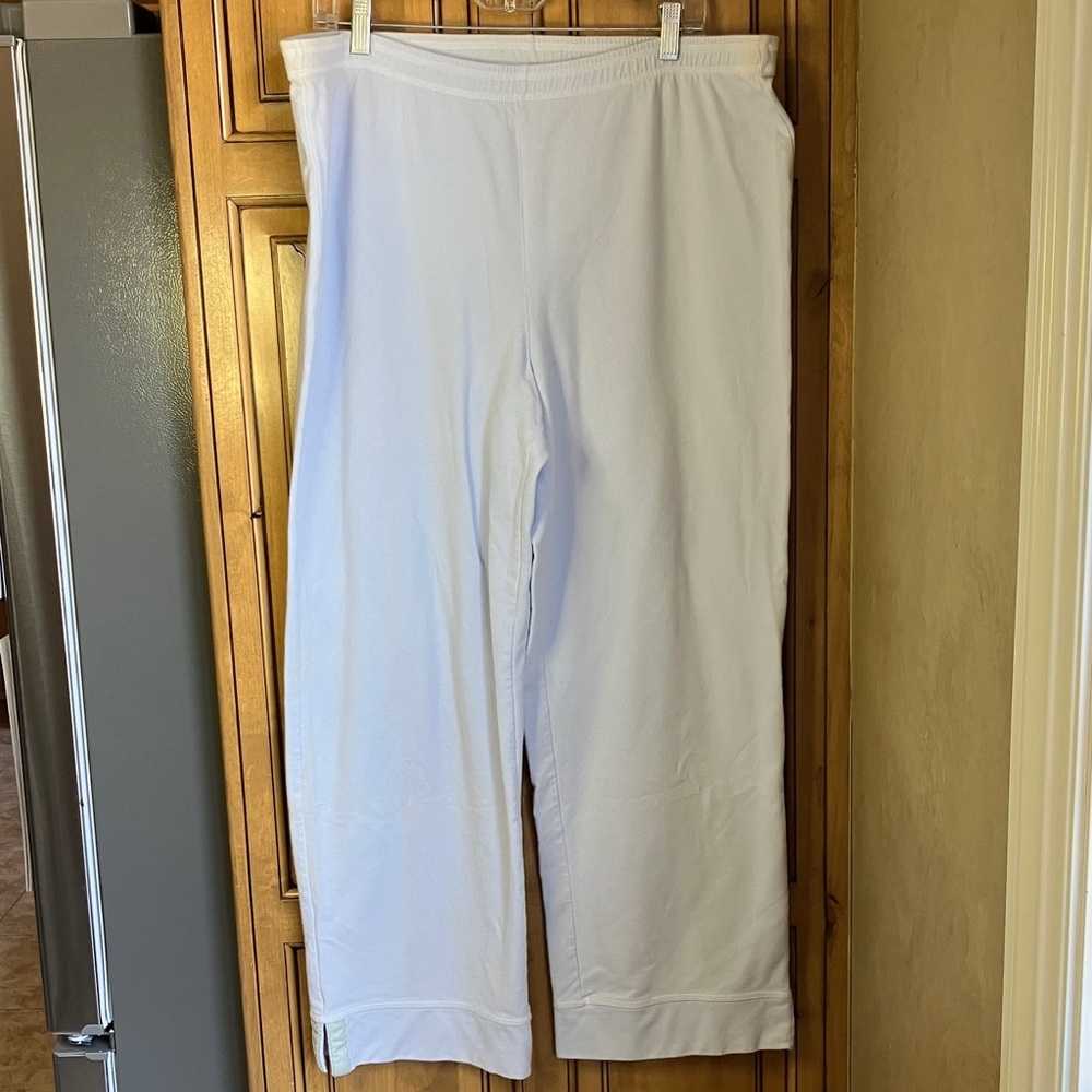 White Women's Track Pants - Comfortable Everyday Joggers